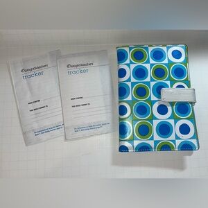 Weight Watchers Points Plus Pocket Guide + Protective Cover +weekly food tracker